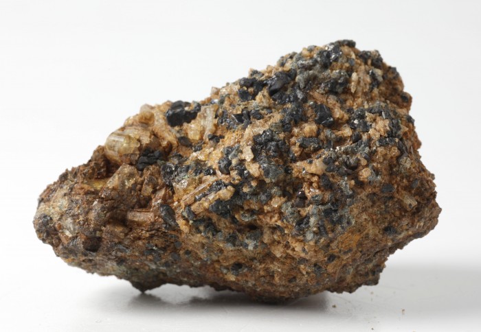 Фотография минерала Ферберит, Топаз. Мелехинская сопка.