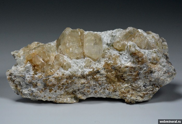 Фотография минерала Магнезит, Тальк. Иткуль озеро.