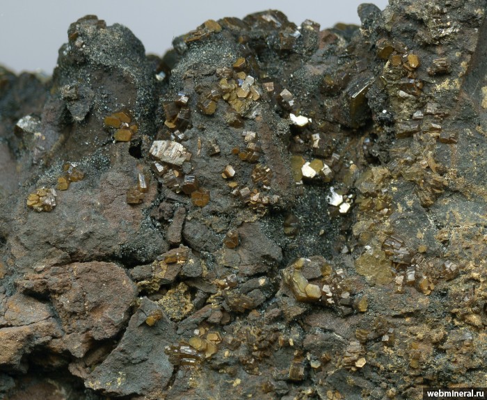   , , . Homer Mine, Mineral Hills, Iron Co., Michigan.