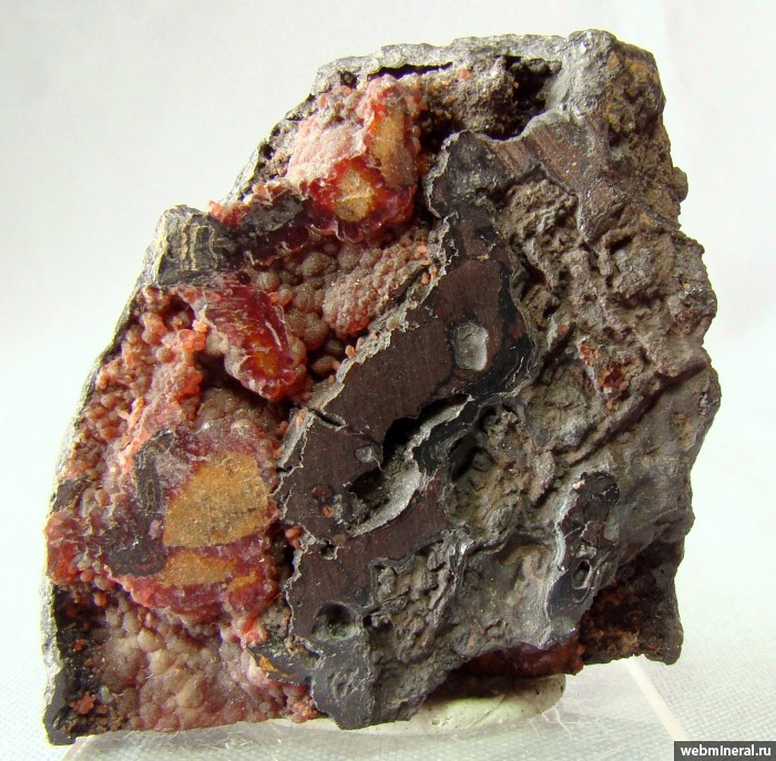 Фотография минерала Родохрозит. Синарское (Ni) месторождение.