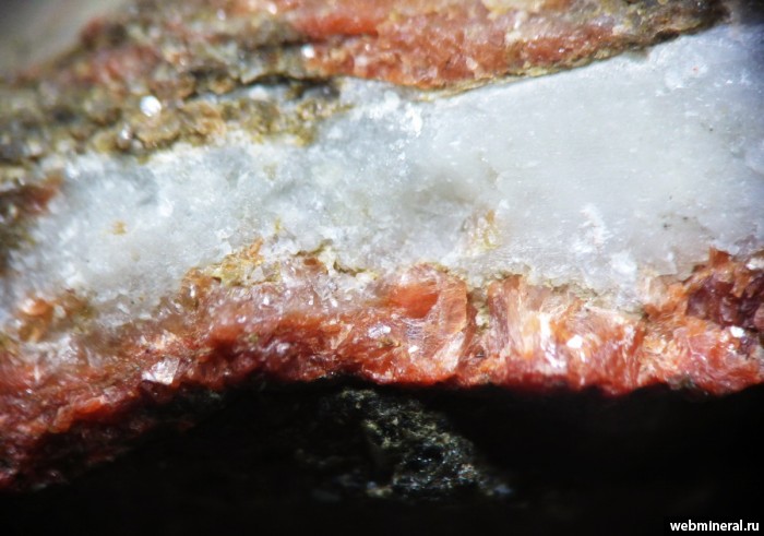 Фотография минерала Гейландит-Ca. Фиолент палеовулкан.