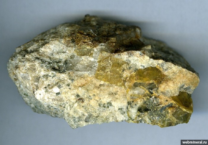 Фотография минерала Нарсарсукит. Подснежник участок.