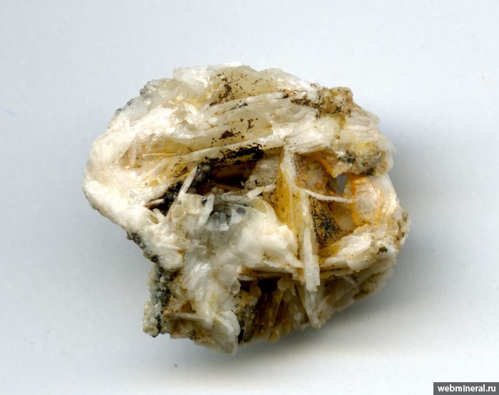 Фотография минерала Моттрамит, Барит. Алмалыкский рудный район.