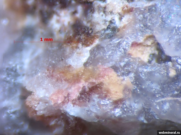 Фотография минерала Интерсилит. Аллуайв гора.