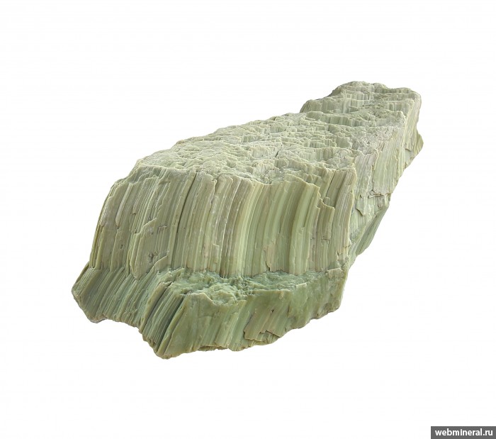Фотография минерала Серпентин. Ильчирское месторождение хризотил-асбеста.