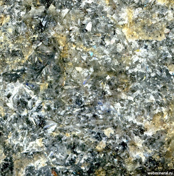 Фотография минерала Вимсит. Солонго месторождение.