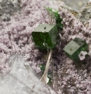 �������-(Mg), �������, ������, ��������. ������� ����������� (Cr) �������������. �������� � �������������. webmineral.ru