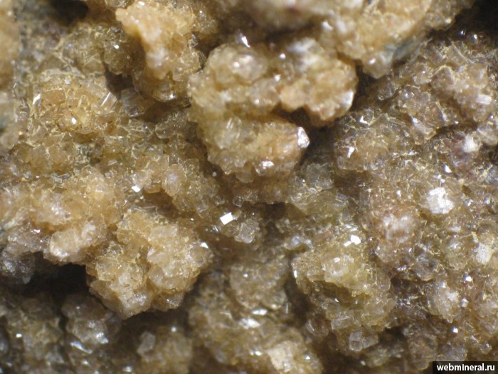 Фотография минерала Гейландит-Ca. Северный Курцовский карьер.