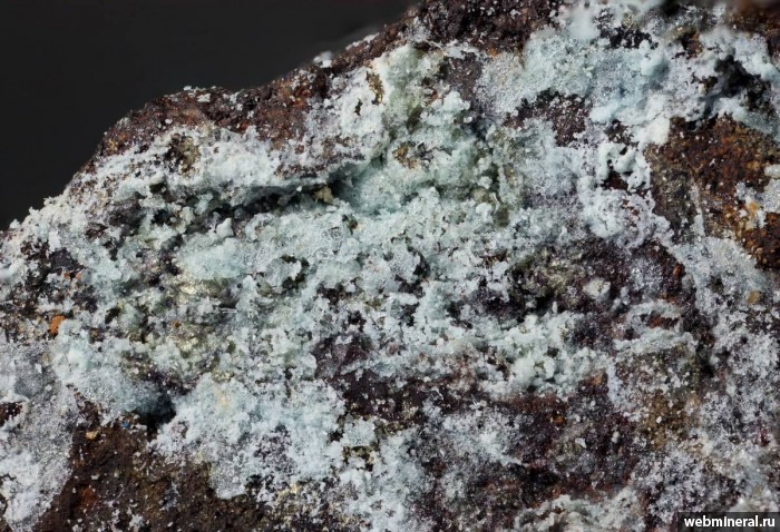 Фотография минерала Сидеротил, Пирит. Шерловогорское месторождение самоцветов.