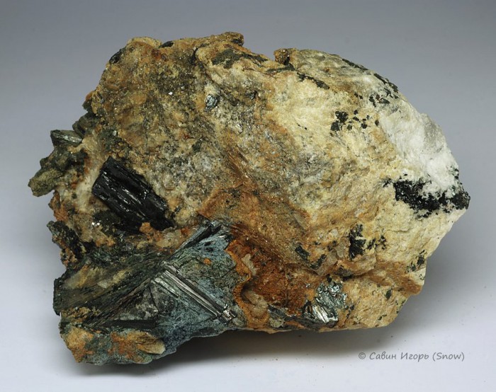 Фотография минерала Магнезиорибекит. Жила № 125.