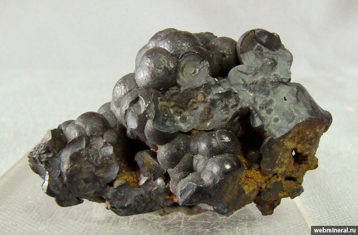 Фотография минерала Пиролюзит. Синарское (Ni) месторождение.