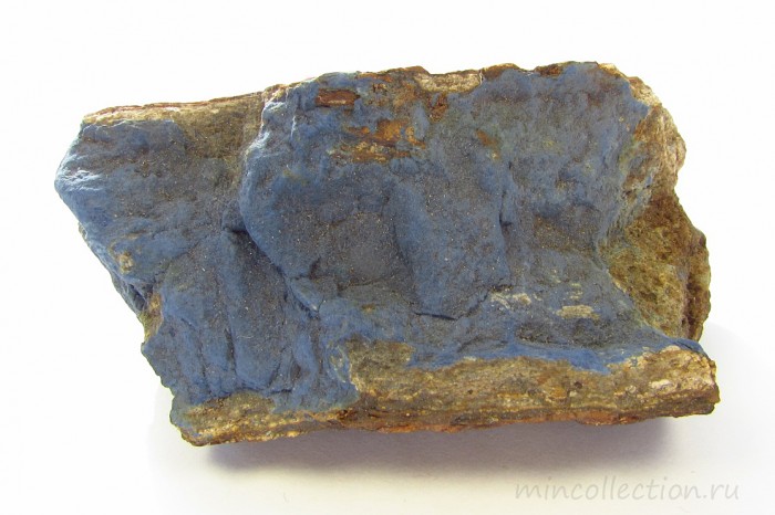 Фотография минерала Вивианит. Керченский железорудный бассейн.